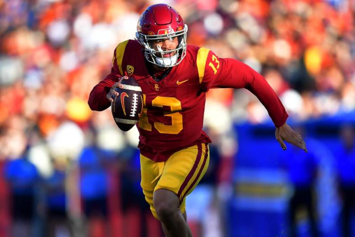 USC quarterback Caleb Williams